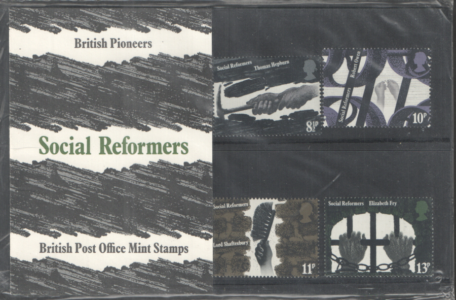 (image for) 1976 Social Reformers Royal Mail Presentation Pack 79 - Click Image to Close